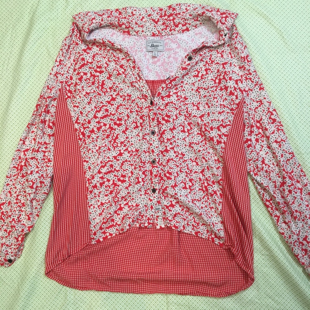 G.H. Bass & CO flannel